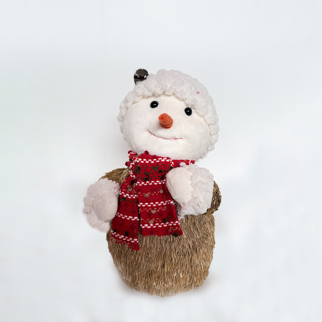 Muñeco de Nieve Natural