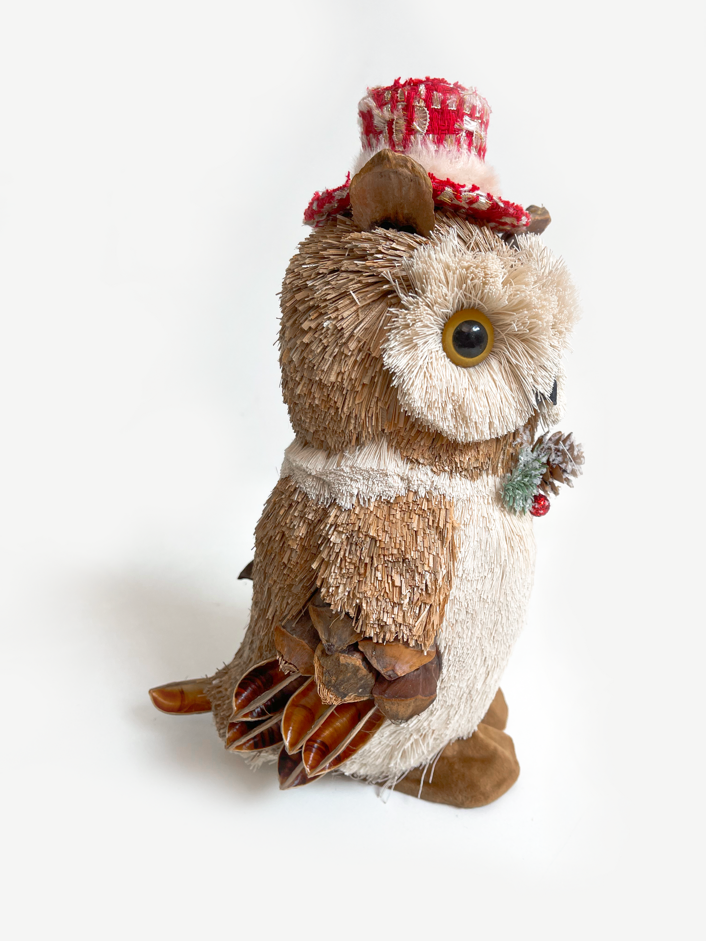Buho Sombrero Navidad Tradicional